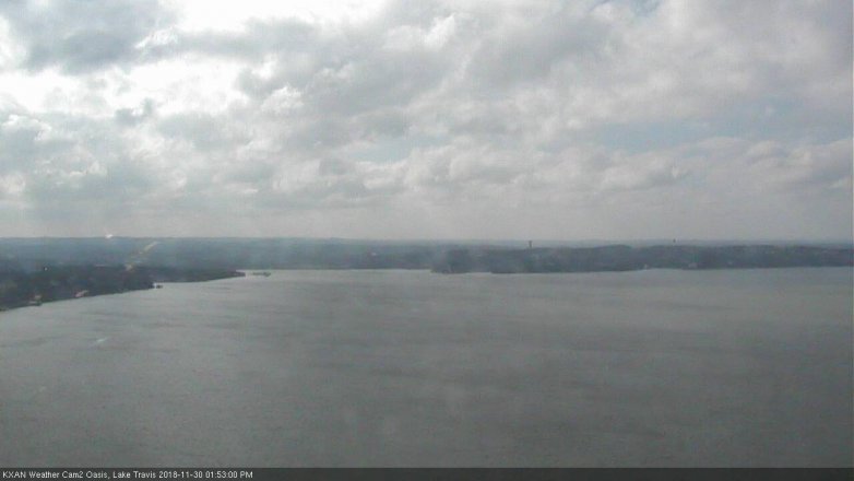 Lake Travis webcam, November 30, 2018 12:55 PM CT