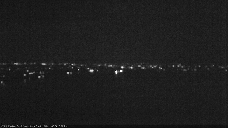 Lake Travis webcam, November 30, 2018 5:45 PM CT
