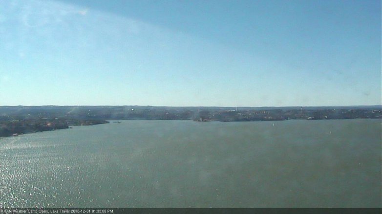 Lake Travis webcam, December 1, 2018 12:35 PM CT