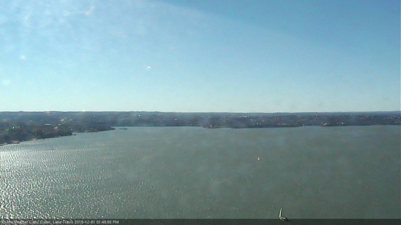 Lake Travis webcam, December 1, 2018 12:50 PM CT