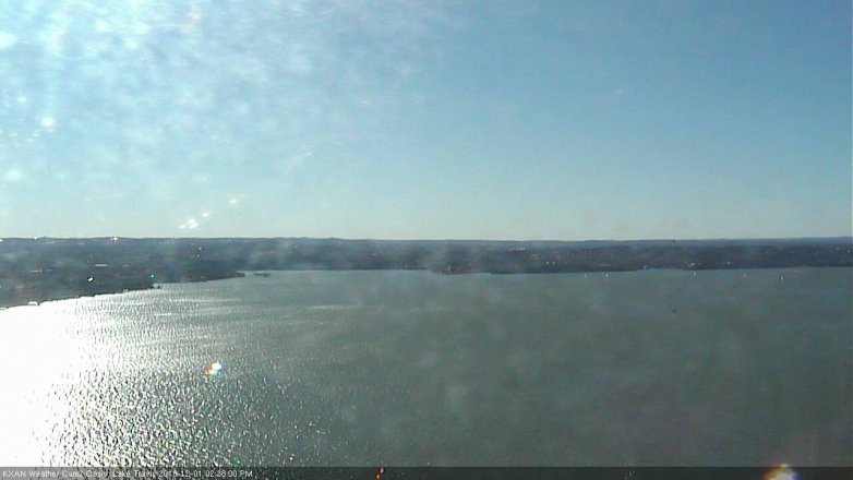 Lake Travis webcam, December 1, 2018 1:40 PM CT