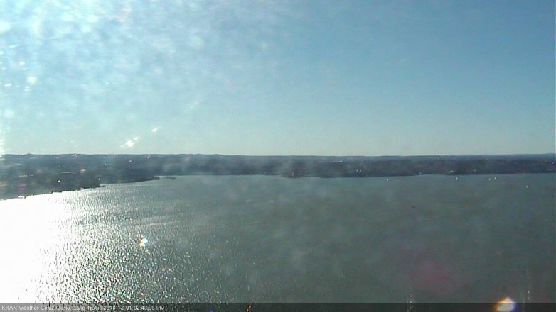 Lake Travis webcam, December 1, 2018 1:45 PM CT
