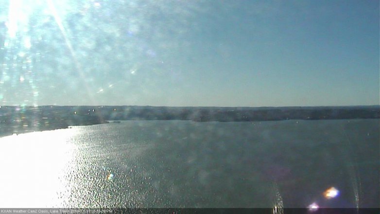Lake Travis webcam, December 1, 2018 2:10 PM CT