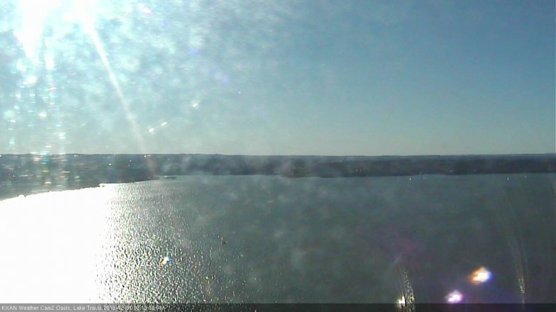 Lake Travis webcam, December 1, 2018 2:15 PM CT