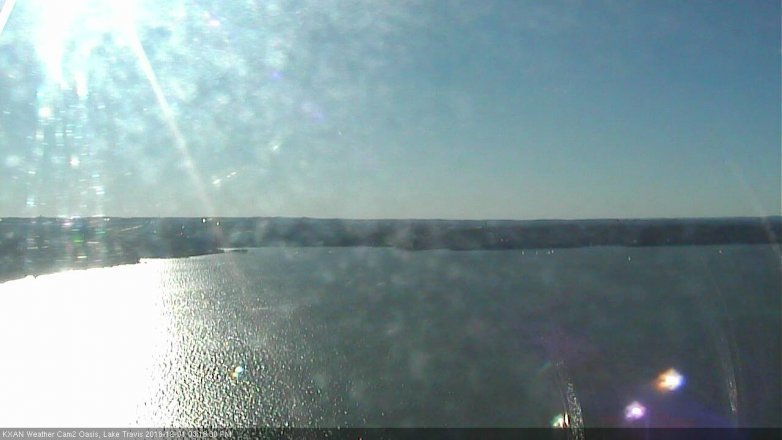 Lake Travis webcam, December 1, 2018 2:20 PM CT