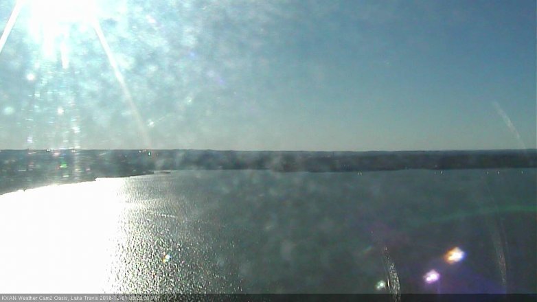 Lake Travis webcam, December 1, 2018 2:25 PM CT