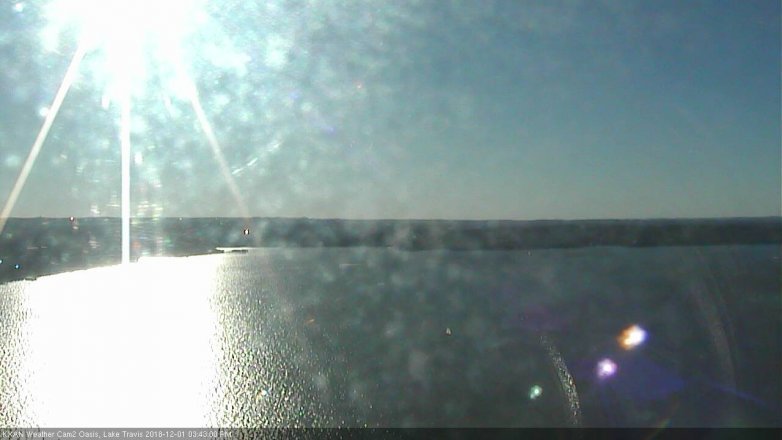 Lake Travis webcam, December 1, 2018 2:45 PM CT