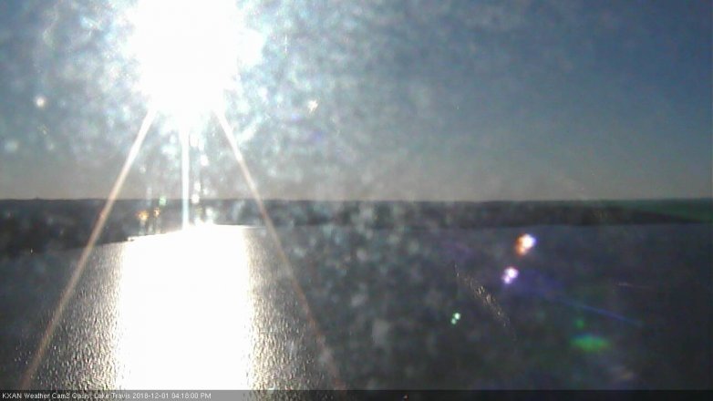 Lake Travis webcam, December 1, 2018 3:20 PM CT