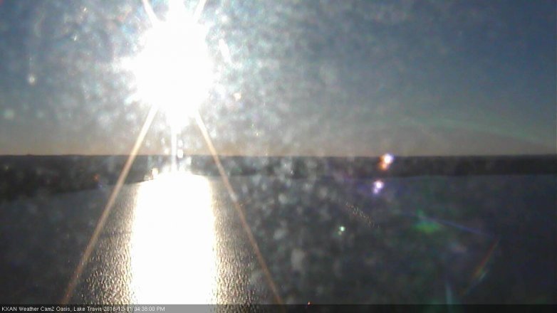 Lake Travis webcam, December 1, 2018 3:40 PM CT