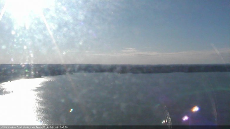 Lake Travis webcam, December 2, 2018 2:25 PM CT