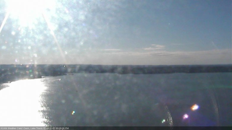 Lake Travis webcam, December 2, 2018 2:30 PM CT