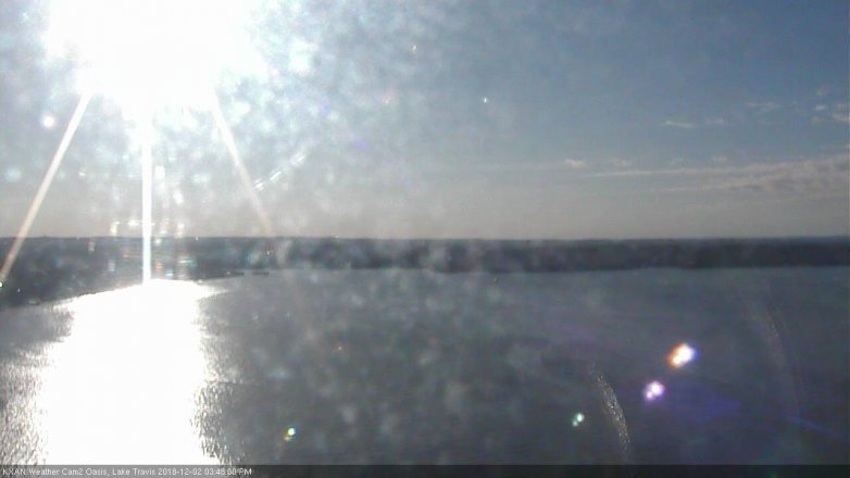 Lake Travis webcam, December 2, 2018 2:50 PM CT