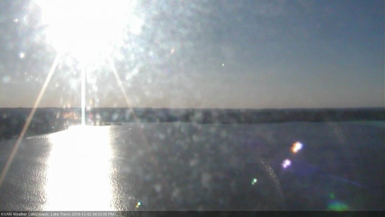 Lake Travis webcam, December 2, 2018 3:05 PM CT