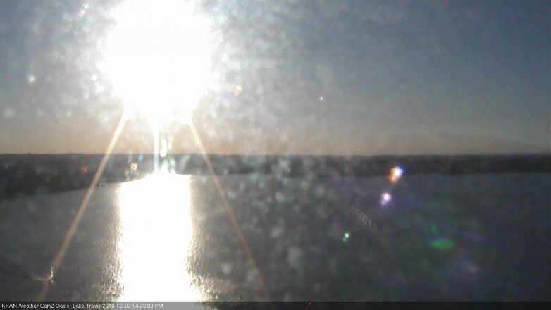 Lake Travis webcam, December 2, 2018 3:30 PM CT