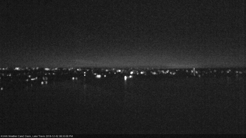 Lake Travis webcam, December 2, 2018 5:35 PM CT