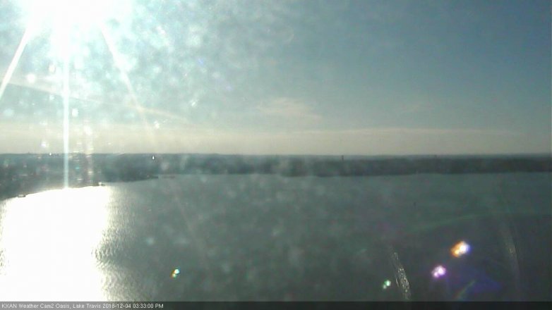 Lake Travis webcam, December 4, 2018 2:35 PM CT