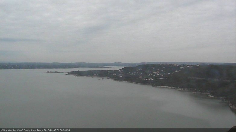 Lake Travis webcam, December 5, 2018 12:10 PM CT
