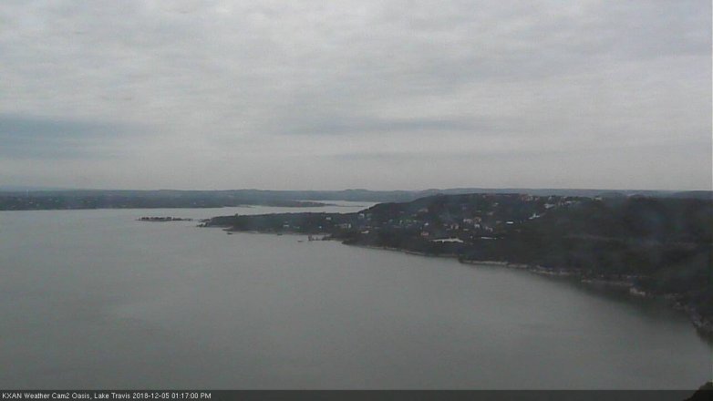 Lake Travis webcam, December 5, 2018 12:20 PM CT