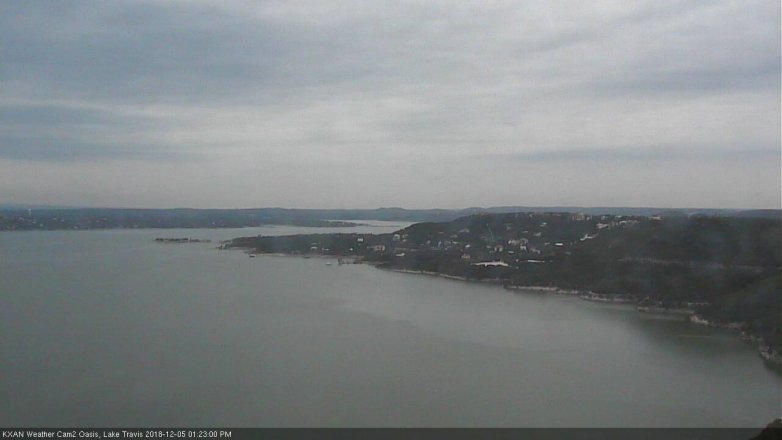 Lake Travis webcam, December 5, 2018 12:25 PM CT