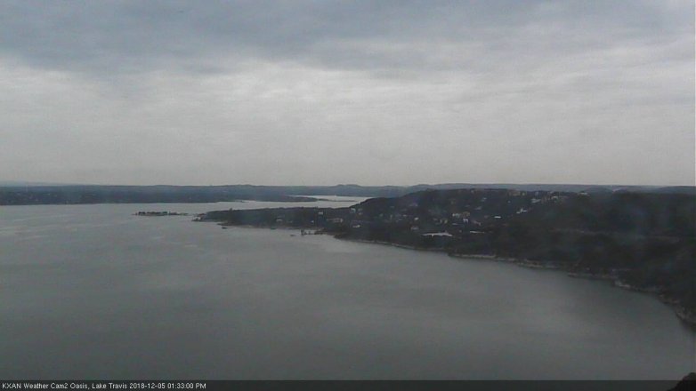 Lake Travis webcam, December 5, 2018 12:35 PM CT