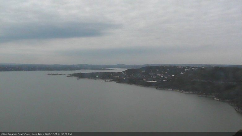 Lake Travis webcam, December 5, 2018 12:55 PM CT