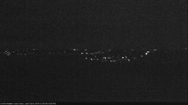 Lake Travis webcam, December 5, 2018 5:15 PM CT