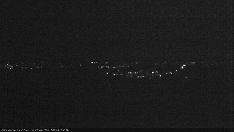 Lake Travis webcam, December 5, 2018 5:25 PM CT