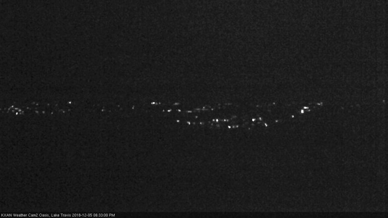 Lake Travis webcam, December 5, 2018 5:35 PM CT
