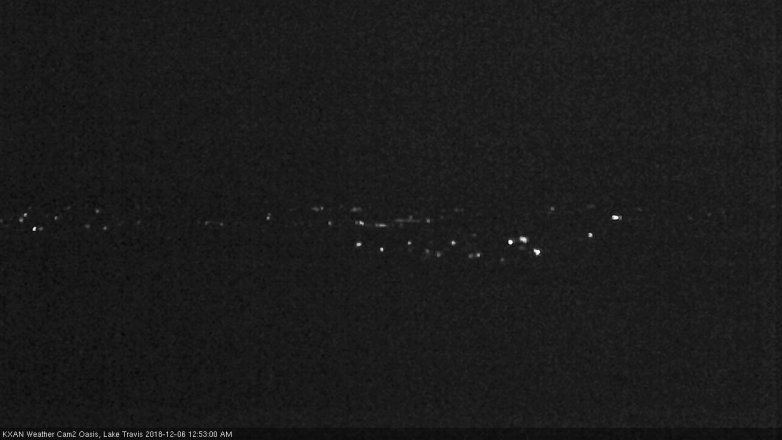 Lake Travis webcam, December 5, 2018 11:55 PM CT