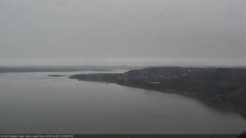 Lake Travis webcam, December 6, 2018 11:25 AM CT