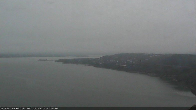 Lake Travis webcam, December 6, 2018 12:15 PM CT