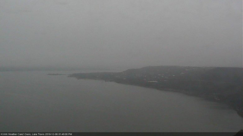 Lake Travis webcam, December 6, 2018 12:50 PM CT