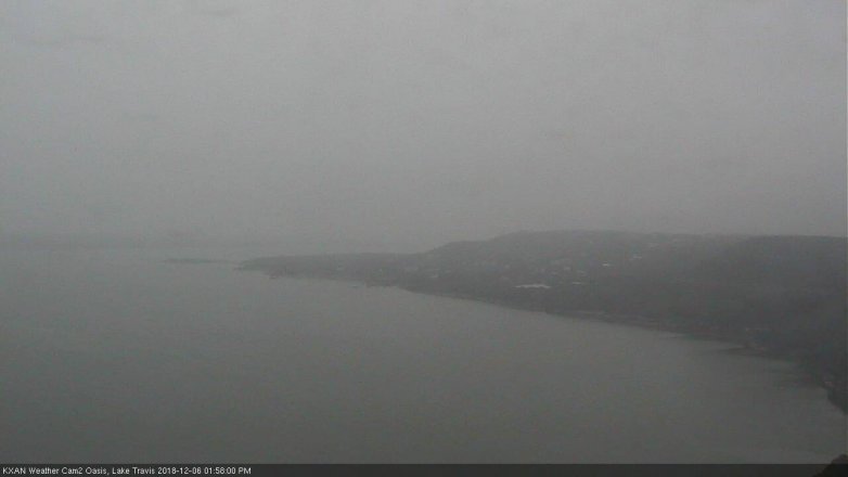 Lake Travis webcam, December 6, 2018 1:00 PM CT