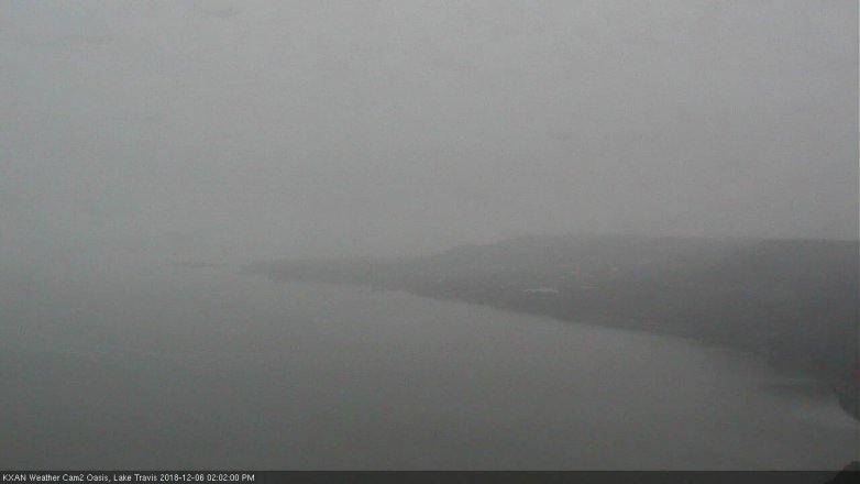 Lake Travis webcam, December 6, 2018 1:05 PM CT