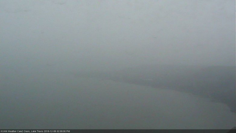 Lake Travis webcam, December 6, 2018 1:10 PM CT