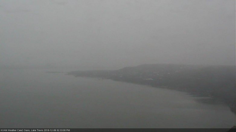 Lake Travis webcam, December 6, 2018 1:35 PM CT