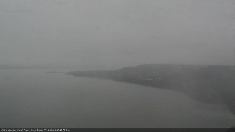Lake Travis webcam, December 6, 2018 1:50 PM CT