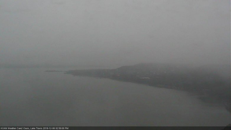 Lake Travis webcam, December 6, 2018 2:00 PM CT