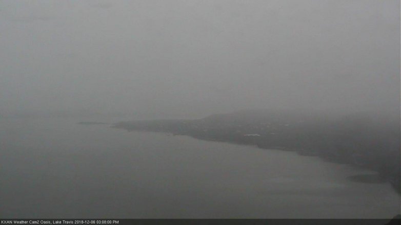 Lake Travis webcam, December 6, 2018 2:10 PM CT