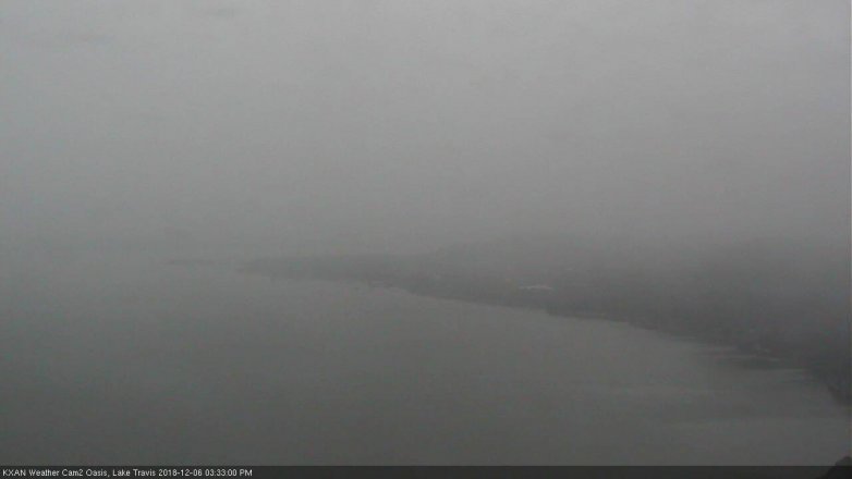 Lake Travis webcam, December 6, 2018 2:35 PM CT