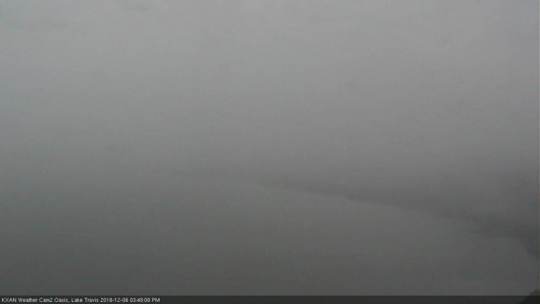Lake Travis webcam, December 6, 2018 2:50 PM CT
