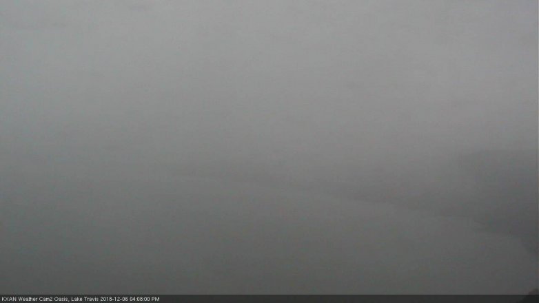 Lake Travis webcam, December 6, 2018 3:10 PM CT