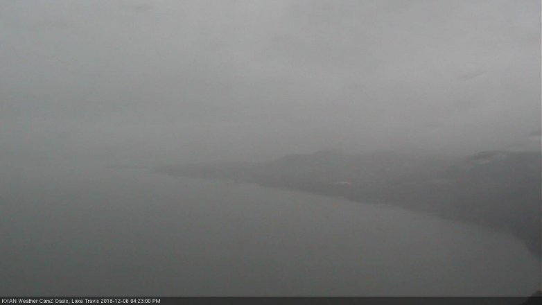Lake Travis webcam, December 6, 2018 3:25 PM CT