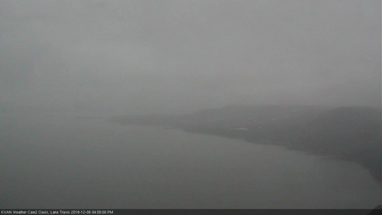 Lake Travis webcam, December 6, 2018 4:00 PM CT