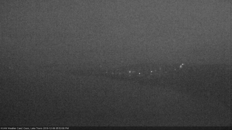 Lake Travis webcam, December 6, 2018 4:55 PM CT