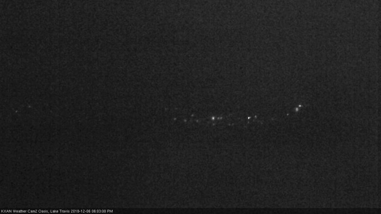 Lake Travis webcam, December 6, 2018 5:05 PM CT