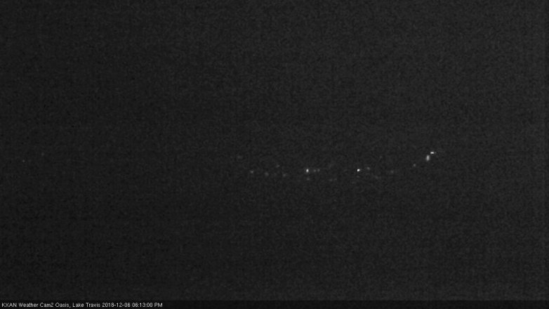 Lake Travis webcam, December 6, 2018 5:15 PM CT