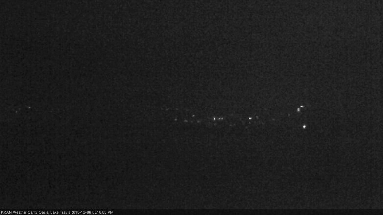 Lake Travis webcam, December 6, 2018 5:20 PM CT