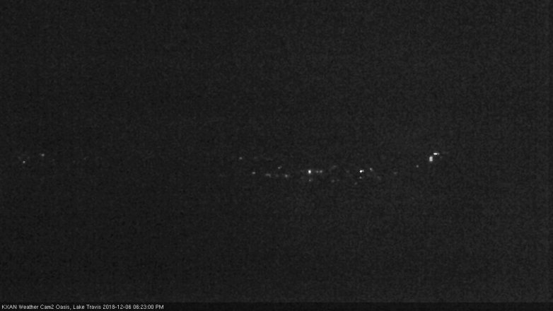 Lake Travis webcam, December 6, 2018 5:25 PM CT