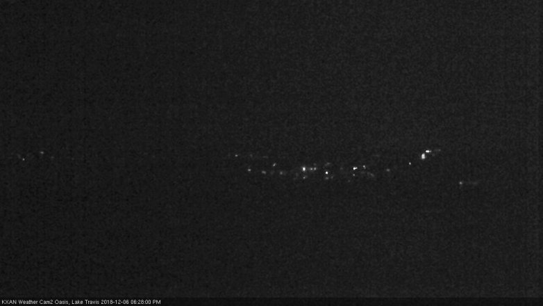 Lake Travis webcam, December 6, 2018 5:30 PM CT